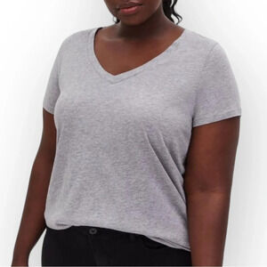 Torrid Girlfriend Heritage Slub  V-Neck Tee 3